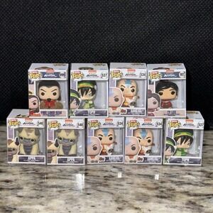 Avatar The Last Airbender Funko Bitty Pop Collection Lot of 9 - Box A